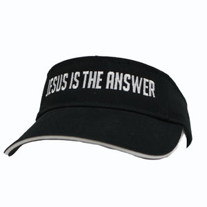 Jesus Is The Answer Visor
